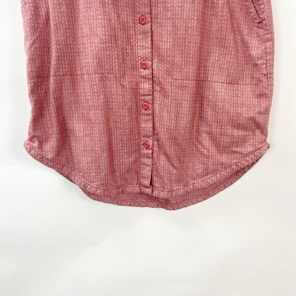 2/$30 Columbia Small Womens Red Summer Chill High Rise Belted Above Knee Skirt - Picture 6 of 12